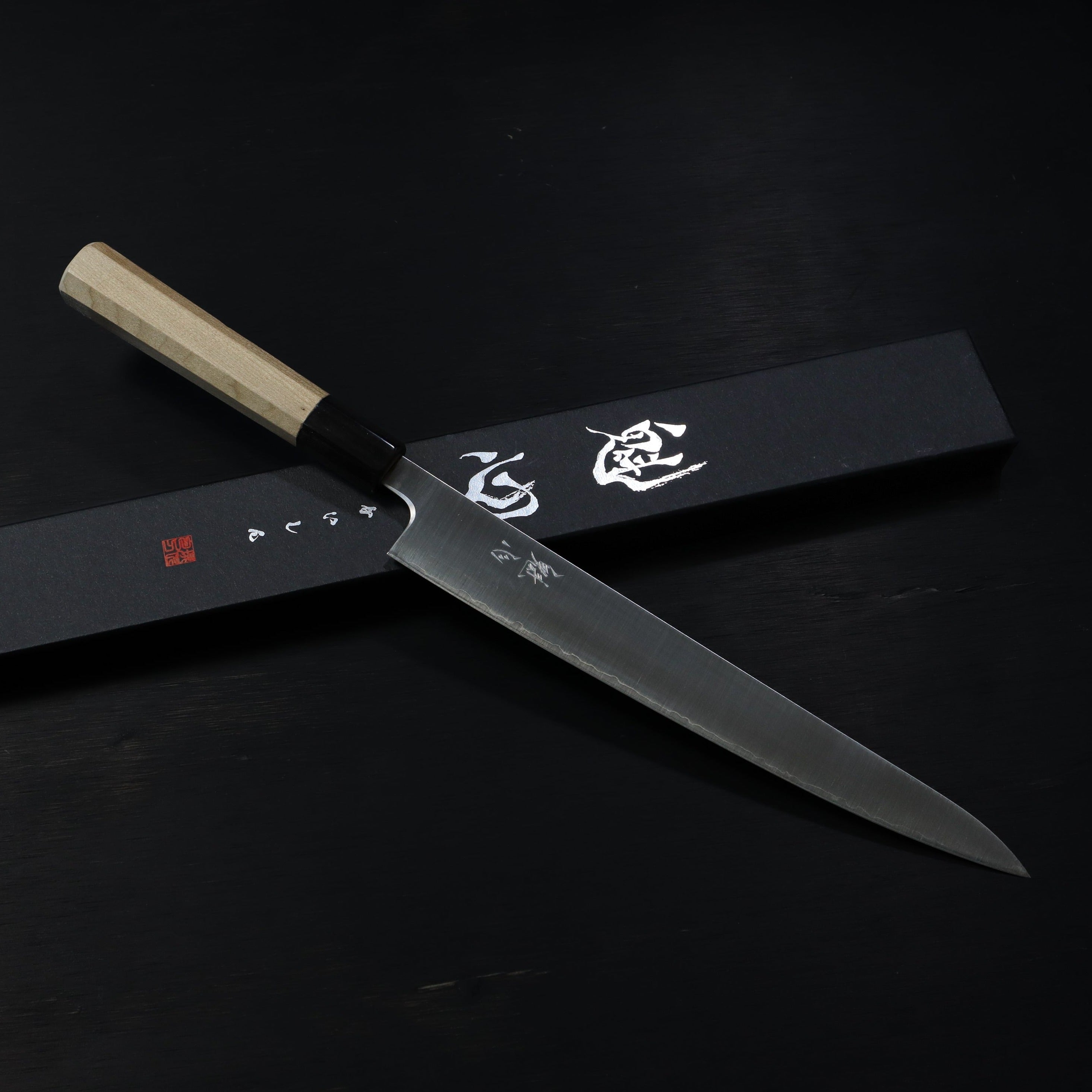 Kaishin Ginsan Thin Chef knife Series Santoku - Nakamura Knives